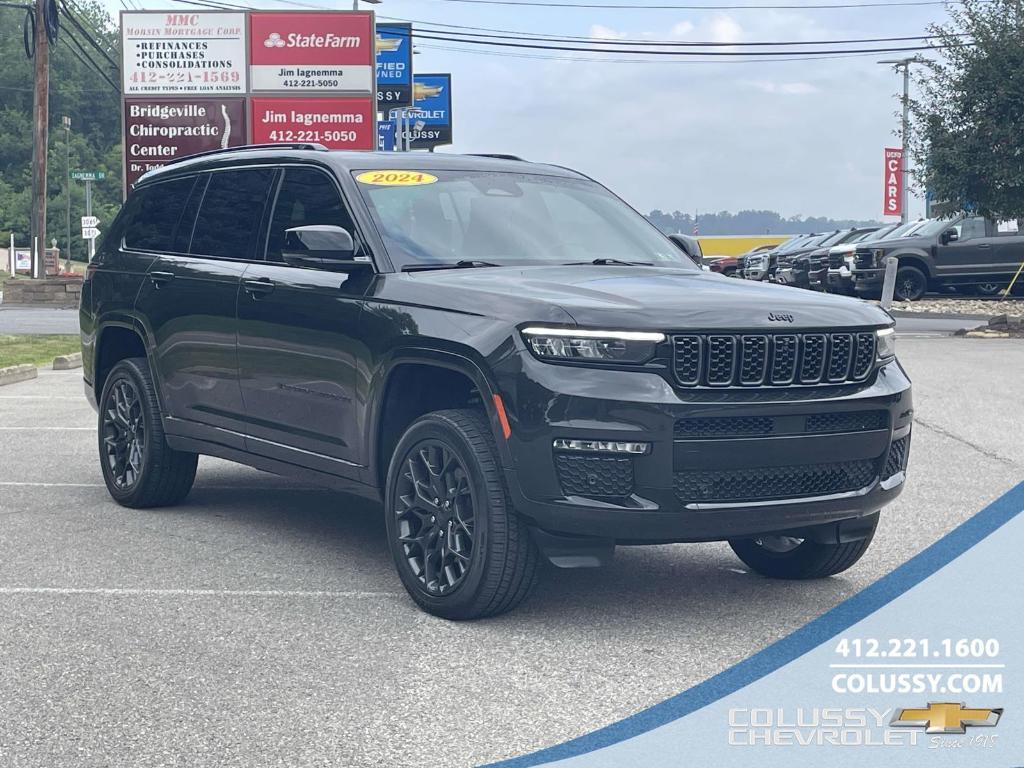 used 2024 Jeep Grand Cherokee L car, priced at $53,900