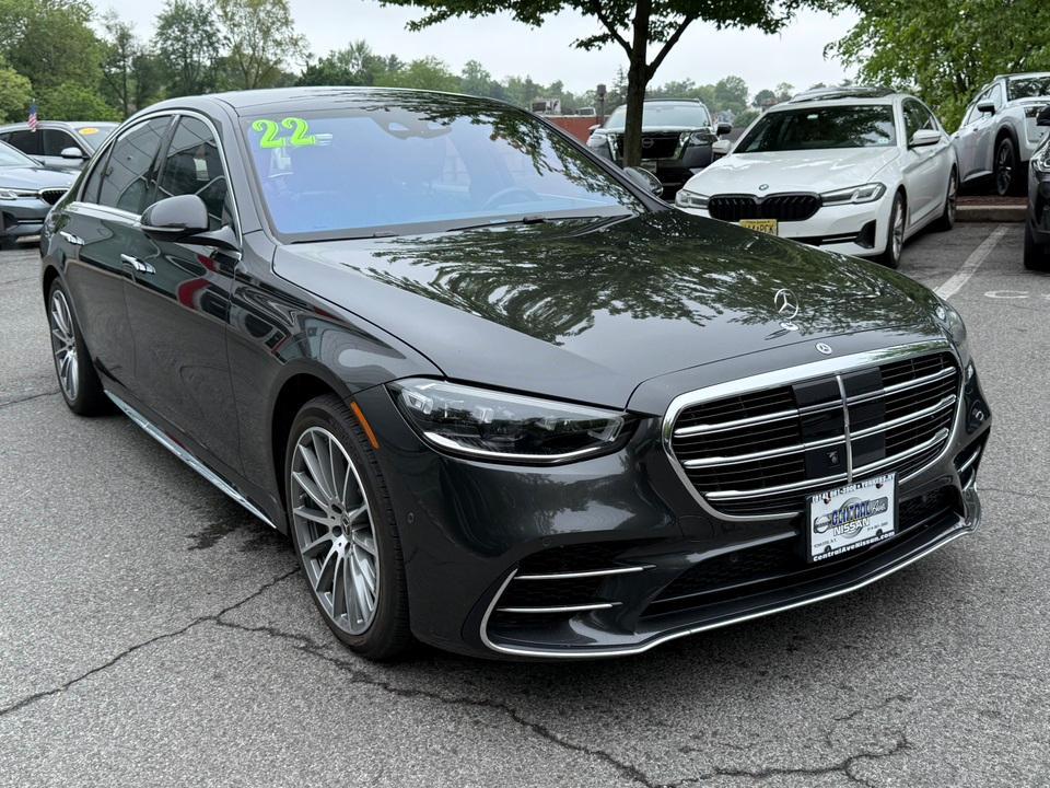 used 2022 Mercedes-Benz S-Class car, priced at $68,871