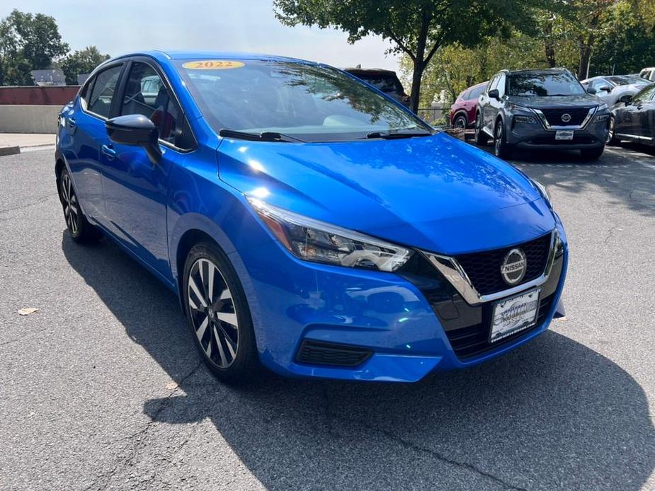 used 2022 Nissan Versa car, priced at $18,439