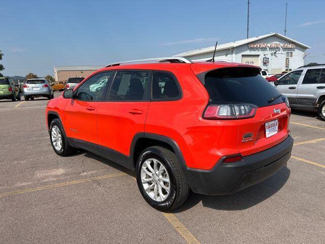 used 2021 Jeep Cherokee car, priced at $17,500