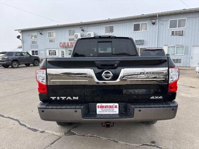 used 2017 Nissan Titan car, priced at $18,500