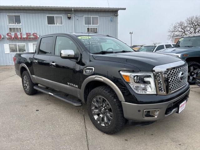 used 2017 Nissan Titan car, priced at $18,500