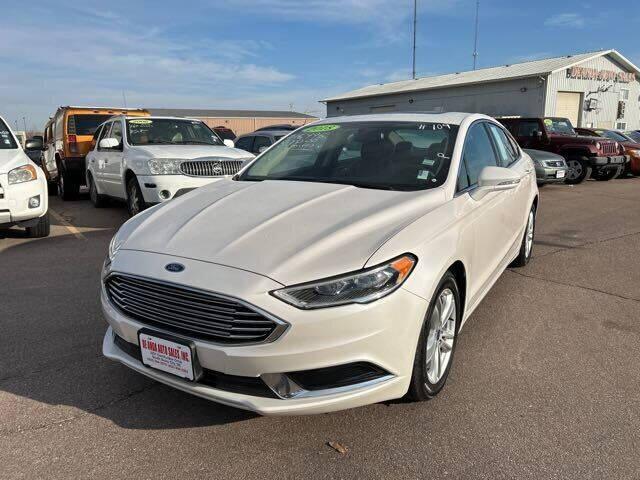 used 2018 Ford Fusion car, priced at $15,500