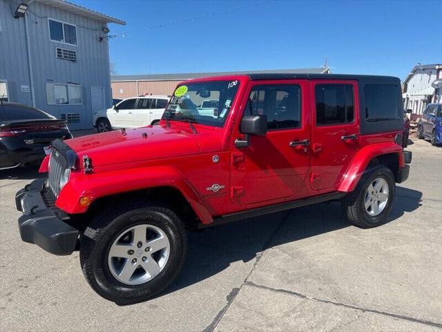 used 2014 Jeep Wrangler Unlimited car, priced at $16,995