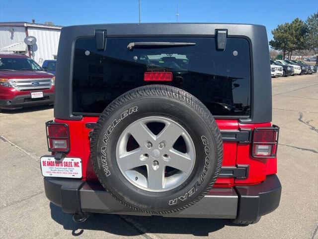 used 2014 Jeep Wrangler Unlimited car, priced at $16,995