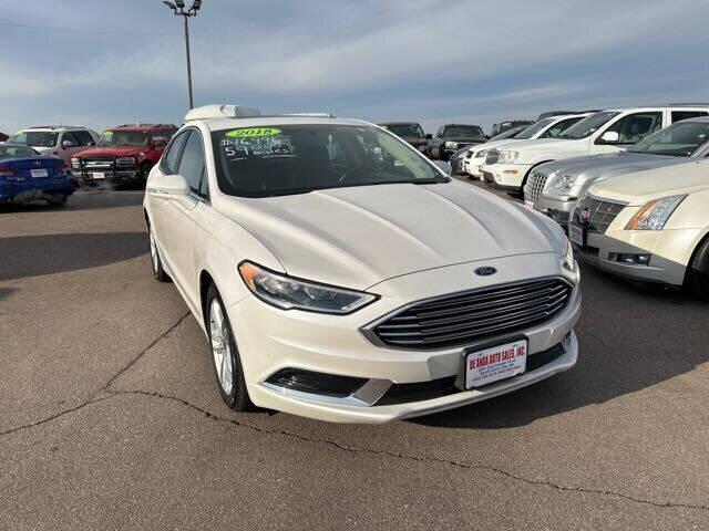 used 2018 Ford Fusion car, priced at $14,500