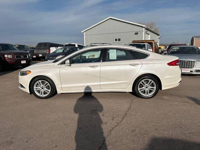 used 2018 Ford Fusion car, priced at $14,500