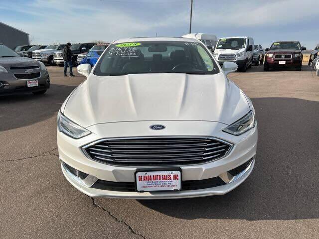 used 2018 Ford Fusion car, priced at $14,500