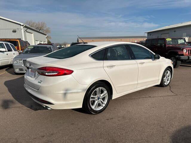 used 2018 Ford Fusion car, priced at $14,500