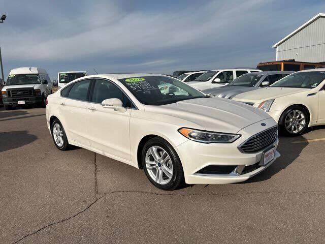 used 2018 Ford Fusion car, priced at $14,500