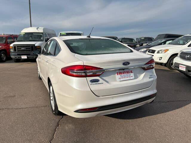 used 2018 Ford Fusion car, priced at $14,500