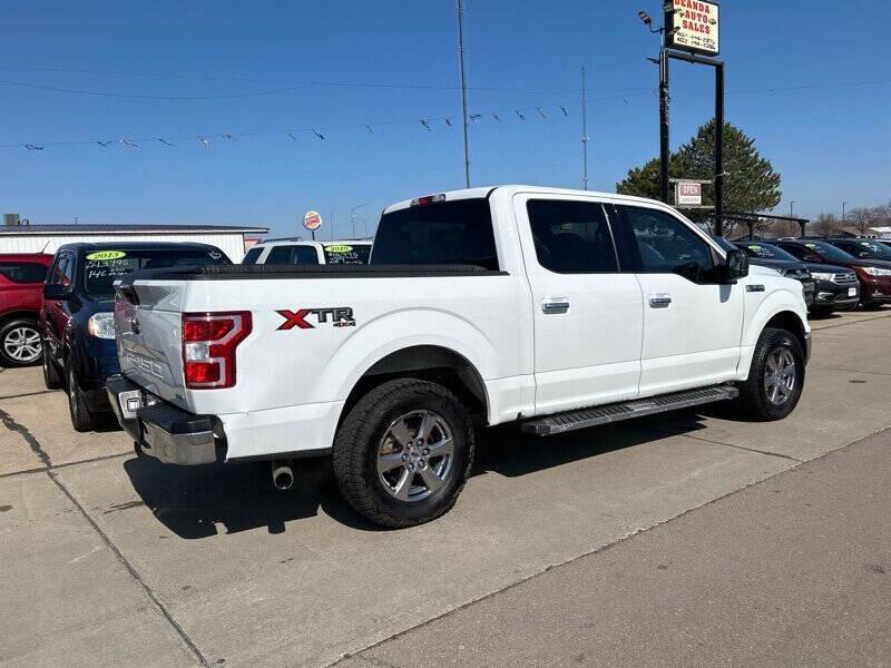 used 2018 Ford F-150 car, priced at $18,500