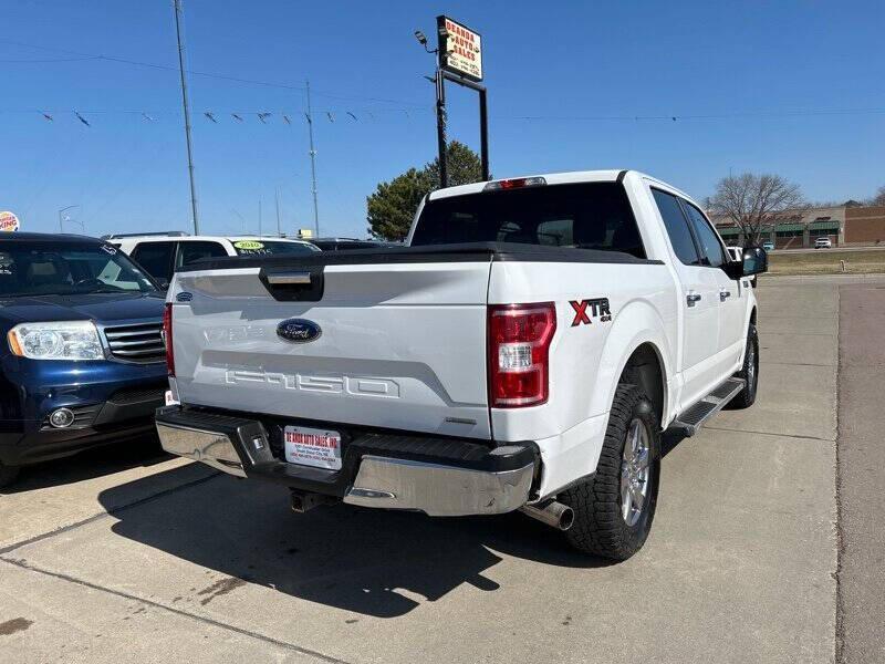 used 2018 Ford F-150 car, priced at $18,500