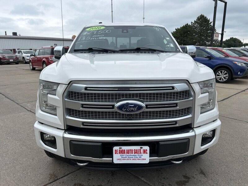 used 2016 Ford F-150 car, priced at $24,500