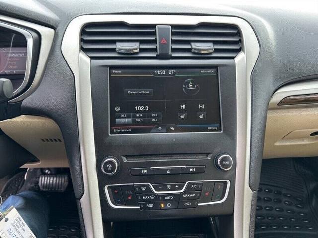 used 2016 Ford Fusion car, priced at $11,500