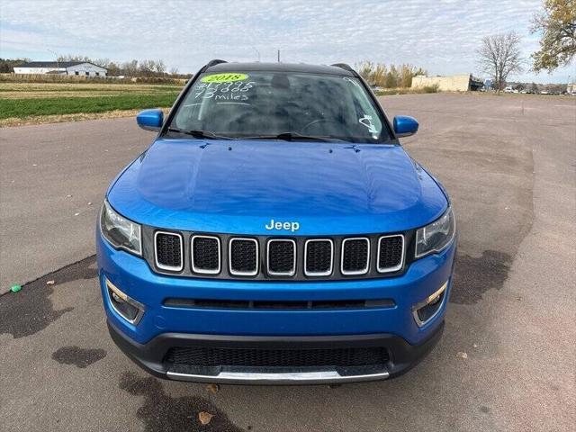 used 2018 Jeep Compass car, priced at $17,995