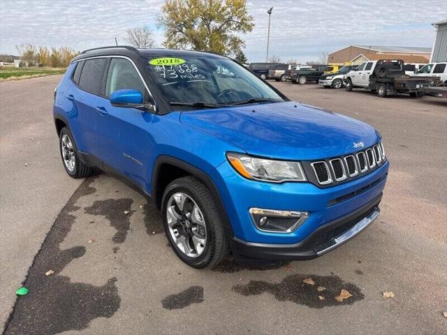 used 2018 Jeep Compass car, priced at $17,995