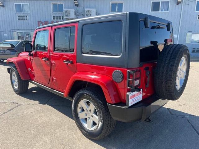 used 2014 Jeep Wrangler Unlimited car, priced at $17,500