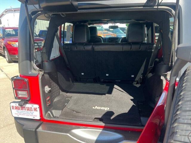 used 2014 Jeep Wrangler Unlimited car, priced at $17,500