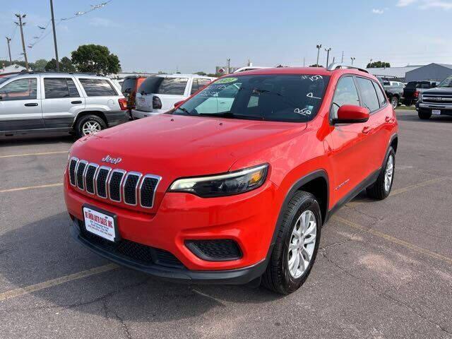 used 2021 Jeep Cherokee car, priced at $13,995