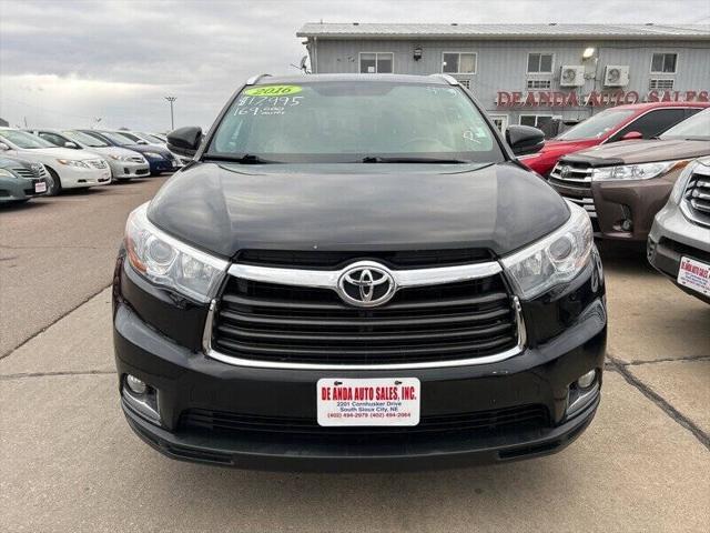 used 2016 Toyota Highlander car, priced at $16,995