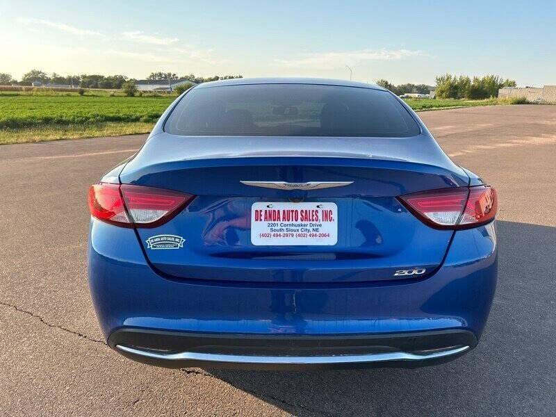 used 2016 Chrysler 200 car, priced at $9,500
