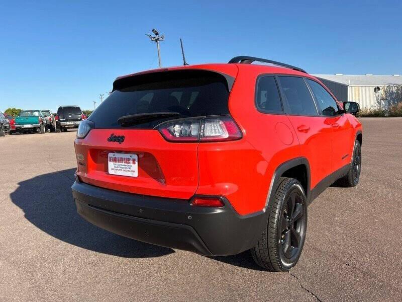 used 2021 Jeep Cherokee car, priced at $18,500