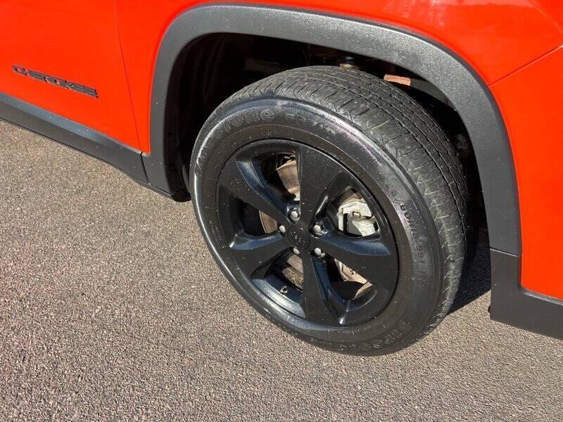 used 2021 Jeep Cherokee car, priced at $18,500