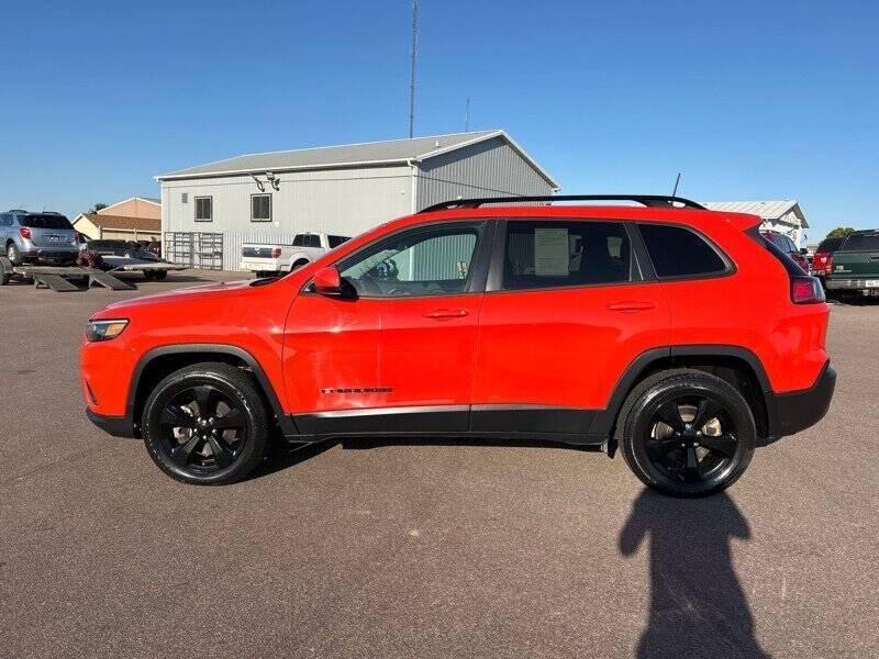 used 2021 Jeep Cherokee car, priced at $18,500