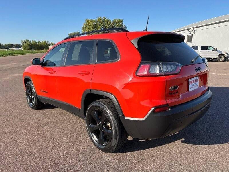 used 2021 Jeep Cherokee car, priced at $18,500