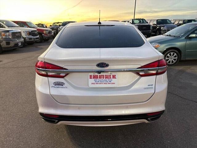 used 2017 Ford Fusion car, priced at $12,995