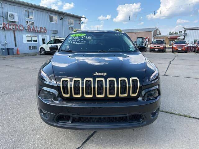 used 2018 Jeep Cherokee car, priced at $15,500