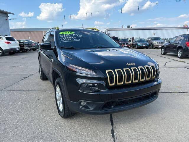 used 2018 Jeep Cherokee car, priced at $15,500