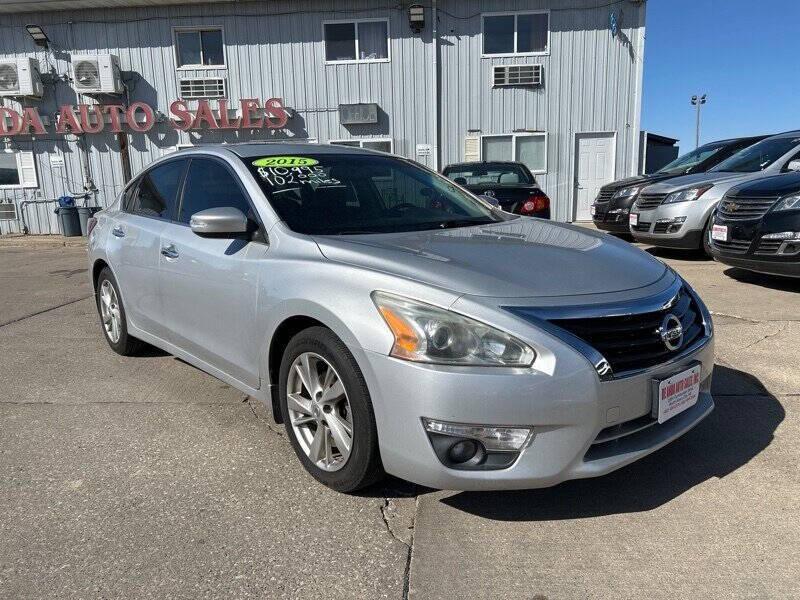 used 2015 Nissan Altima car, priced at $10,500