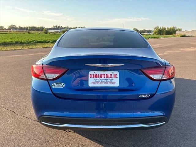 used 2016 Chrysler 200 car, priced at $9,500