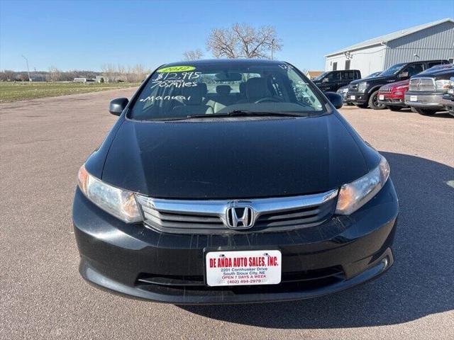 used 2012 Honda Civic car, priced at $8,995