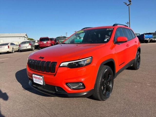 used 2021 Jeep Cherokee car, priced at $18,995