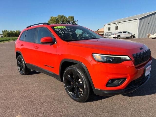 used 2021 Jeep Cherokee car, priced at $18,995