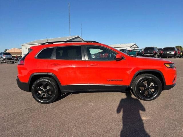 used 2021 Jeep Cherokee car, priced at $18,995