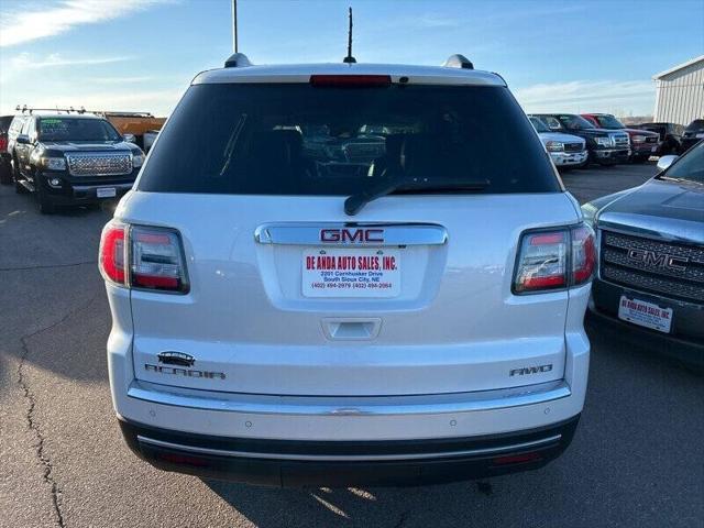 used 2016 GMC Acadia car, priced at $12,900