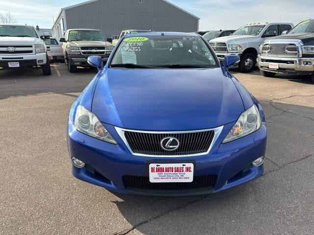 used 2010 Lexus IS 250C car, priced at $12,995