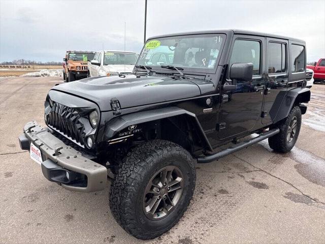 used 2016 Jeep Wrangler Unlimited car, priced at $20,900