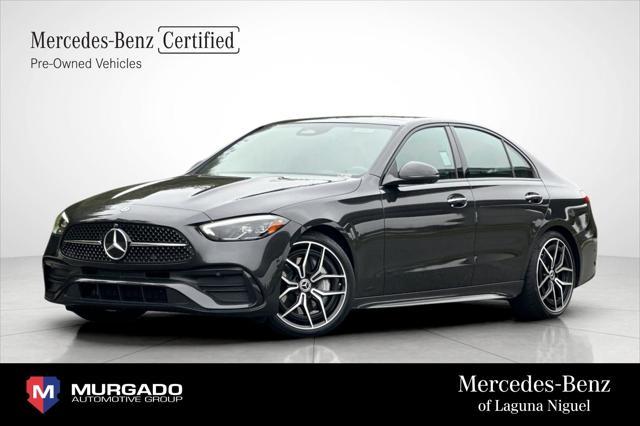 used 2022 Mercedes-Benz C-Class car, priced at $33,000