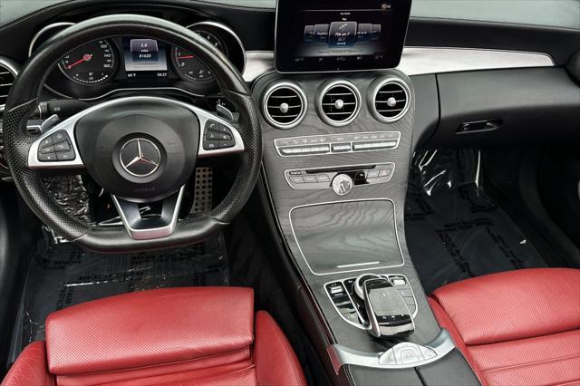 used 2017 Mercedes-Benz C-Class car, priced at $23,000