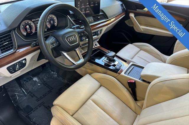 used 2023 Audi Q5 car, priced at $39,000