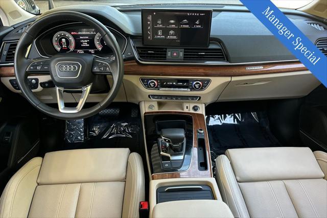 used 2023 Audi Q5 car, priced at $39,000