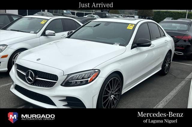 used 2021 Mercedes-Benz C-Class car, priced at $25,150