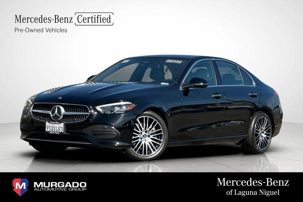 used 2025 Mercedes-Benz C-Class car, priced at $45,000