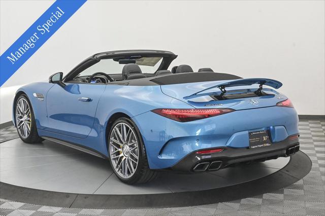 used 2023 Mercedes-Benz AMG SL 63 car, priced at $162,755