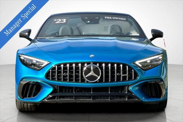 used 2023 Mercedes-Benz AMG SL 63 car, priced at $135,000